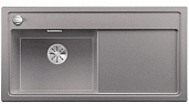 Мойка Blanco Zenar XL 6 S чаша слева, клапан-автомат InFino® алюметаллик