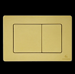 Кнопка смыва для унитаза (металл) GROCENBERG KM3080MG Матовое золото