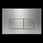 Кнопка смыва для унитаза (металл) GROCENBERG KM3070NK Никель