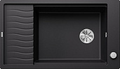 Мойка для кухни Blanco Elon XL 8 S Silgranit черный, кл-авт. InFino