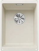 Мойка Blanco Subline 320-U мягкий белый, отводная арматура InFino®