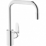 Смеситель для кухни Grohe Eurodisc Cosmopolitan с выдвижным изливом, хром (31122002)