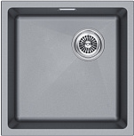 Мойка для кухни Paulmark Lumi 45UNI-SKEW серый металлик