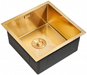 Мойка для кухни Milacio Denia 44 Steel брашированное золото