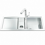 Мойка для кухни Smeg LQR100F-2 матовая