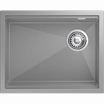 Мойка для кухни Rivelato LINO 554-R grigio metallizz