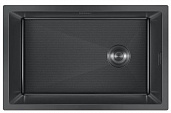 Мойка для кухни HOFFGER 6844T Black (HFG-6844TB) Черный