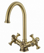 Смеситель для кухни Zorg Antic A 6002K-BR