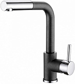 Смеситель для кухни AquaSanita Modus 2383 Black metallic