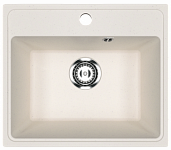 Мойка для кухни Ulgran Practik PR-М 490 белый камень