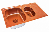 Мойка для кухни Zorg SZR-780-2-480 Copper