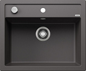 Мойка для кухни Blanco Dalago 6 тёмная скала, клапан-автомат
