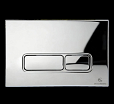 Кнопка смыва для унитаза (пластик) GROCENBERG KP3060CR хром