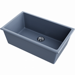 Мойка для кухни Omoikiri Okinoshima 76-U/I-SB Natceramic smoky blue